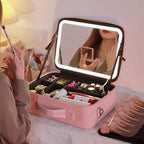 Cosmetiquero Portátil con Luz LED