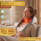 Masajeador Inalámbrico De Cuello y Espalda